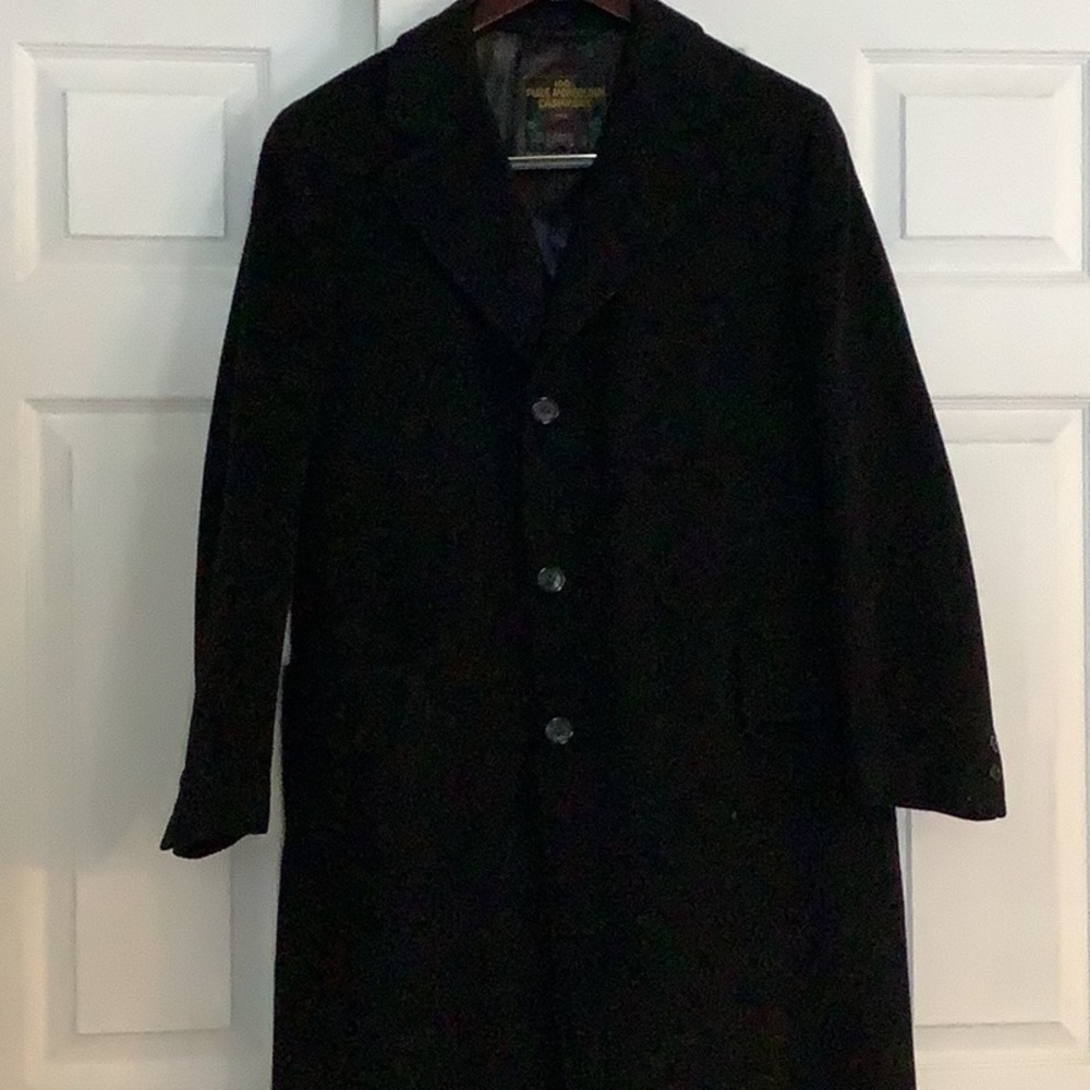 Vintage 100% Mongolian Cashmere Coat